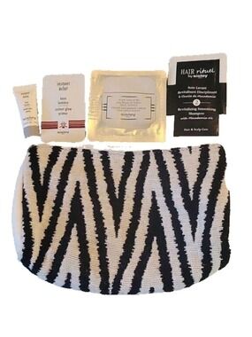 Sisley small makeup bag NWT and 4 Sisley samples